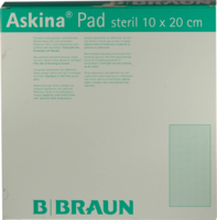 ASKINA Pad Wundauflage 10x20 cm nicht haftend